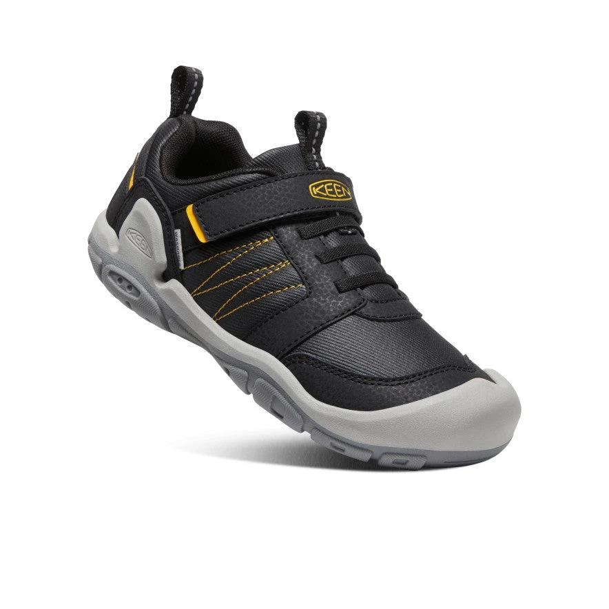 Big Kids' Knotch Peak Sneaker | Black/KEEN Yellow 5 Big Kids' Knotch Peak Sneaker | Black/KEEN Yellow - Image 3