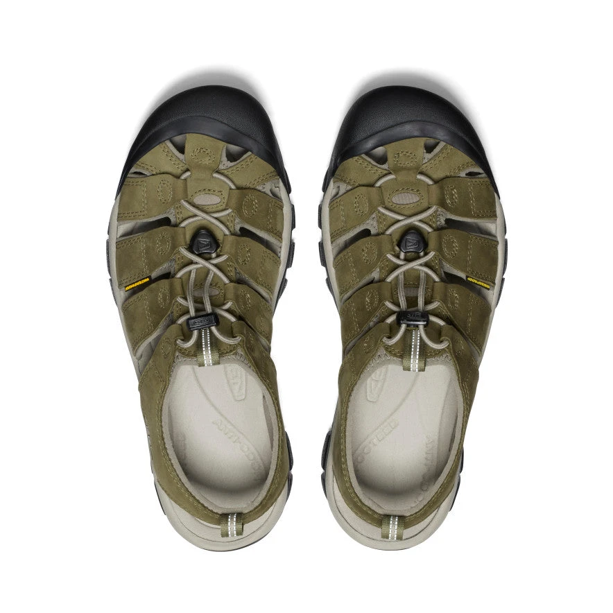 Keen Men's Newport Leather | Martini Olive/Brindle 6 Keen Men's Newport Leather | Martini Olive/Brindle - Image 4