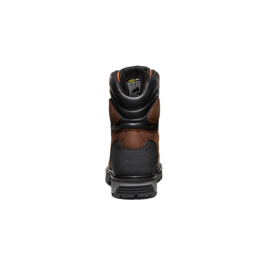 Keen Men's Camden 8" Insulated Waterproof Boot (Carbon-Fiber Toe) | Leather Brown/Black 7 Keen Men's Camden 8" Insulated Waterproof Boot (Carbon-Fiber Toe) | Leather Brown/Black - Image 5