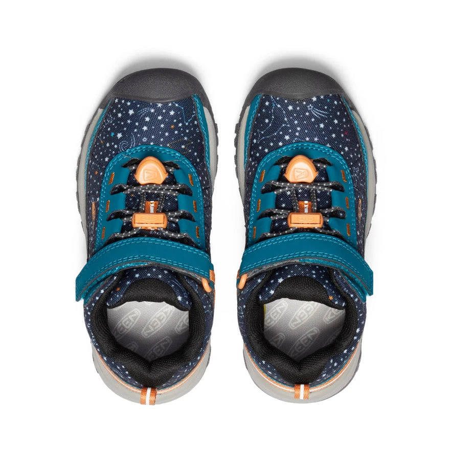 Keen Little Kids' Targhee Sport Vent Shoe | Deep Lagoon/Tangerine 6 Keen Little Kids' Targhee Sport Vent Shoe | Deep Lagoon/Tangerine - Image 4