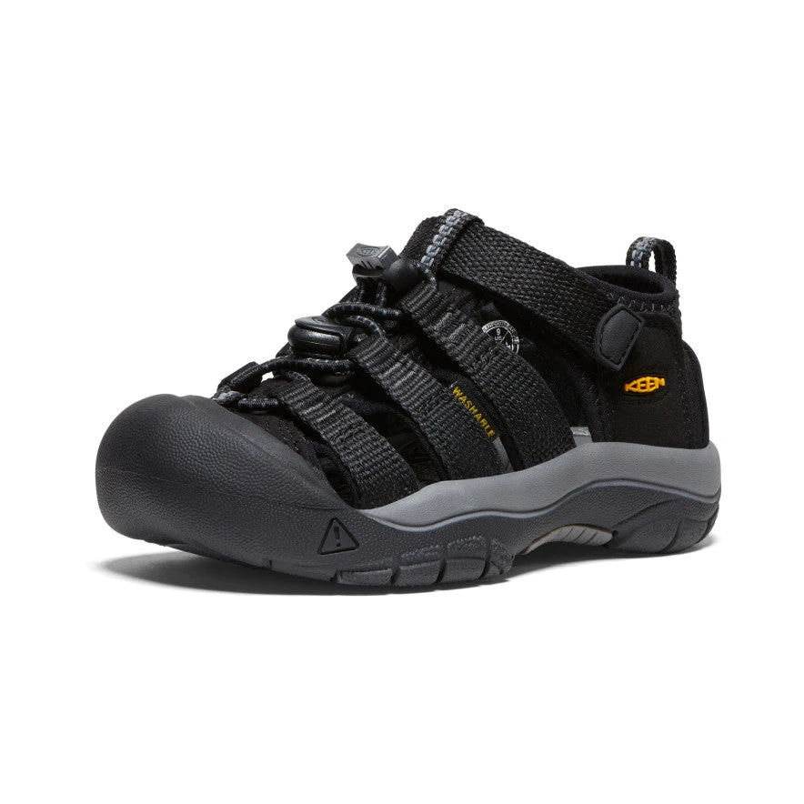 Little Kids' Newport H2 | Black/Keen Yellow 5 Little Kids' Newport H2 | Black/Keen Yellow - Image 3
