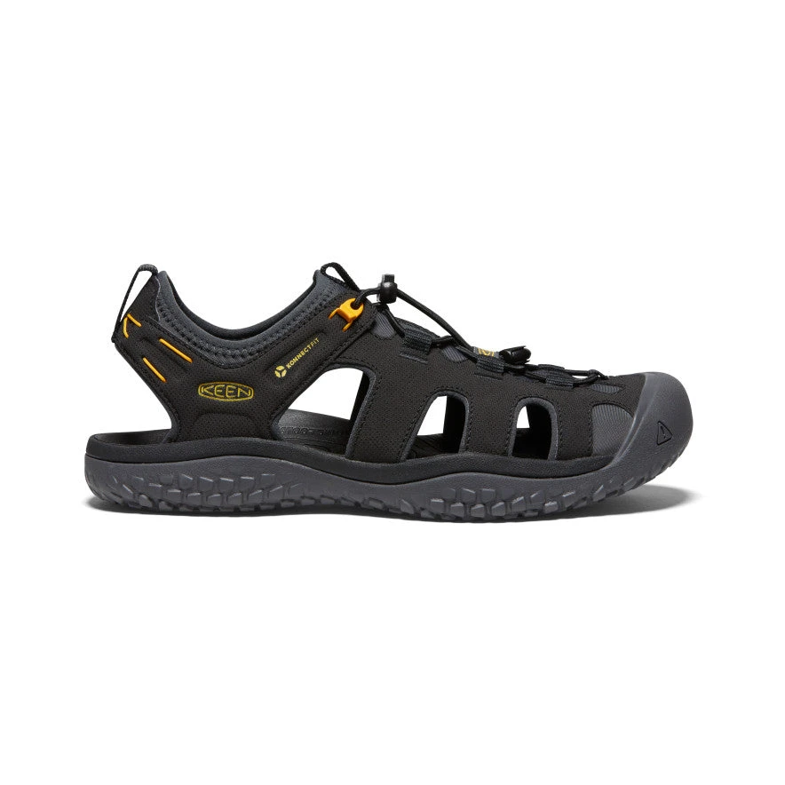 Keen Men's SOLR Sandal | Black/Gold 3 Keen Men's SOLR Sandal | Black/Gold