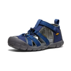 Keen Big Kids' Seacamp II CNX | Blue Depths/Gargoyle -Keen c105738044acffc493db2c6dd67291d9c510d1ef