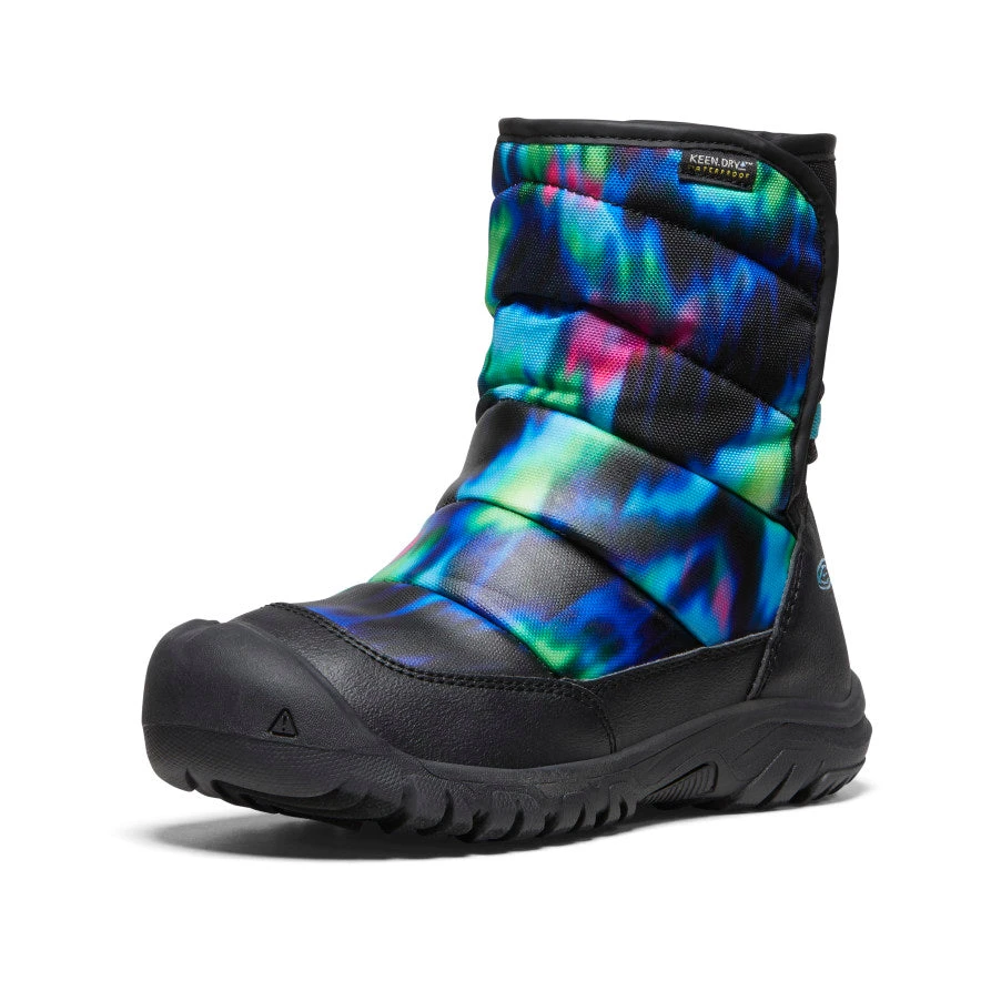Keen Big Kids' Puffrider Waterproof Winter Boot | Northern Lights/Black 5 Keen Big Kids' Puffrider Waterproof Winter Boot | Northern Lights/Black - Image 3