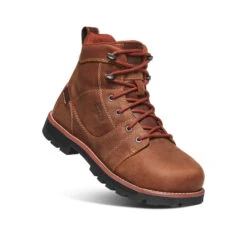 Keen Women's Seattle 6" Waterproof Boot (Aluminum Toe) | Gingerbread/Black -Keen cbff22d6864c1ed1cc6e4fe765ddcd22e79a7982