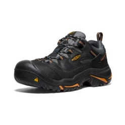 Keen Men's Braddock Low (Steel Toe) | Black/Bossa Nova -Keen ccb17d653cb3272d06f02d20df29e83953d2c426