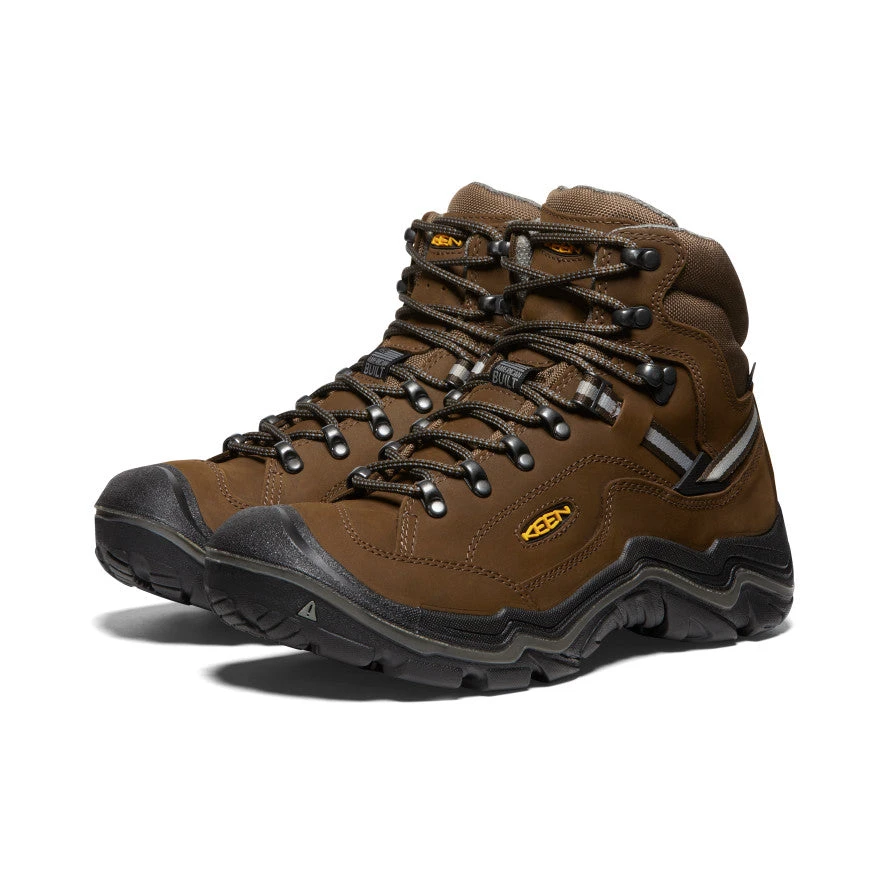Keen Men's Durand II Waterproof Boot Wide | Cascade Brown/Gargoyle 4 Keen Men's Durand II Waterproof Boot Wide | Cascade Brown/Gargoyle - Image 2
