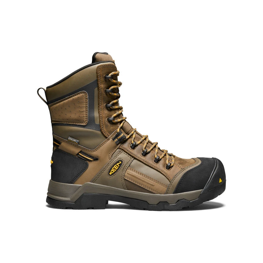 Keen Men's CSA Davenport 8" Insulated Waterproof Boot | Dark Earth/Inca Gold 3 Keen Men's CSA Davenport 8" Insulated Waterproof Boot | Dark Earth/Inca Gold