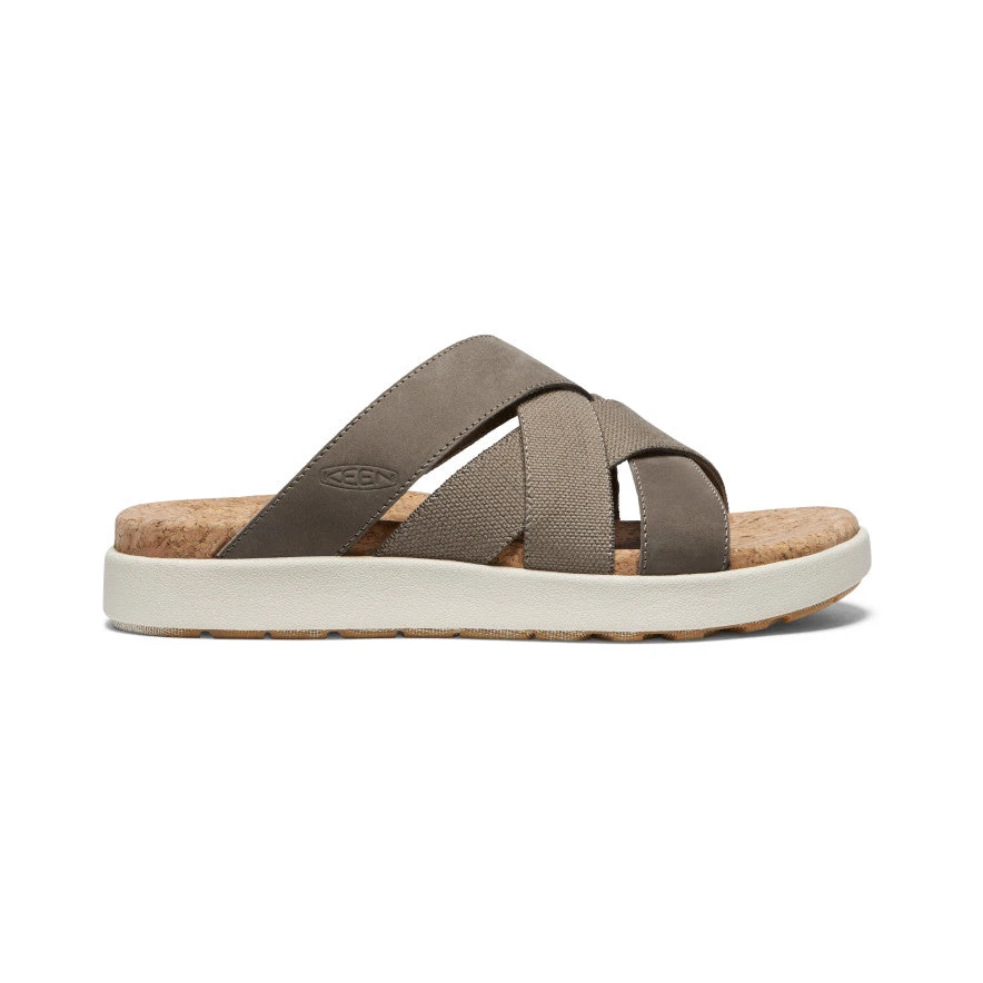 Keen Women's Elle Mixed Slide | Brindle/Birch 3 Keen Women's Elle Mixed Slide | Brindle/Birch