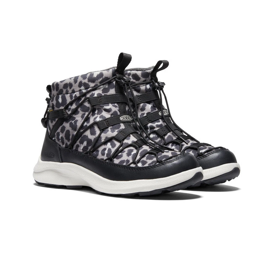 Keen Women's UNEEK SNK II Waterproof Chukka | Animal Print/Silver Birch 4 Keen Women's UNEEK SNK II Waterproof Chukka | Animal Print/Silver Birch - Image 2