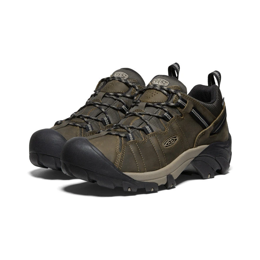 Keen Men's Targhee II Waterproof | Dark Olive/Plaza Taupe 4 Keen Men's Targhee II Waterproof | Dark Olive/Plaza Taupe - Image 2