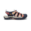 Keen Men's Newport X Outdoor Afro | Groovy Orange/Navy -Keen e5c518172ae5cfdfdd76874af39182f02655d77c