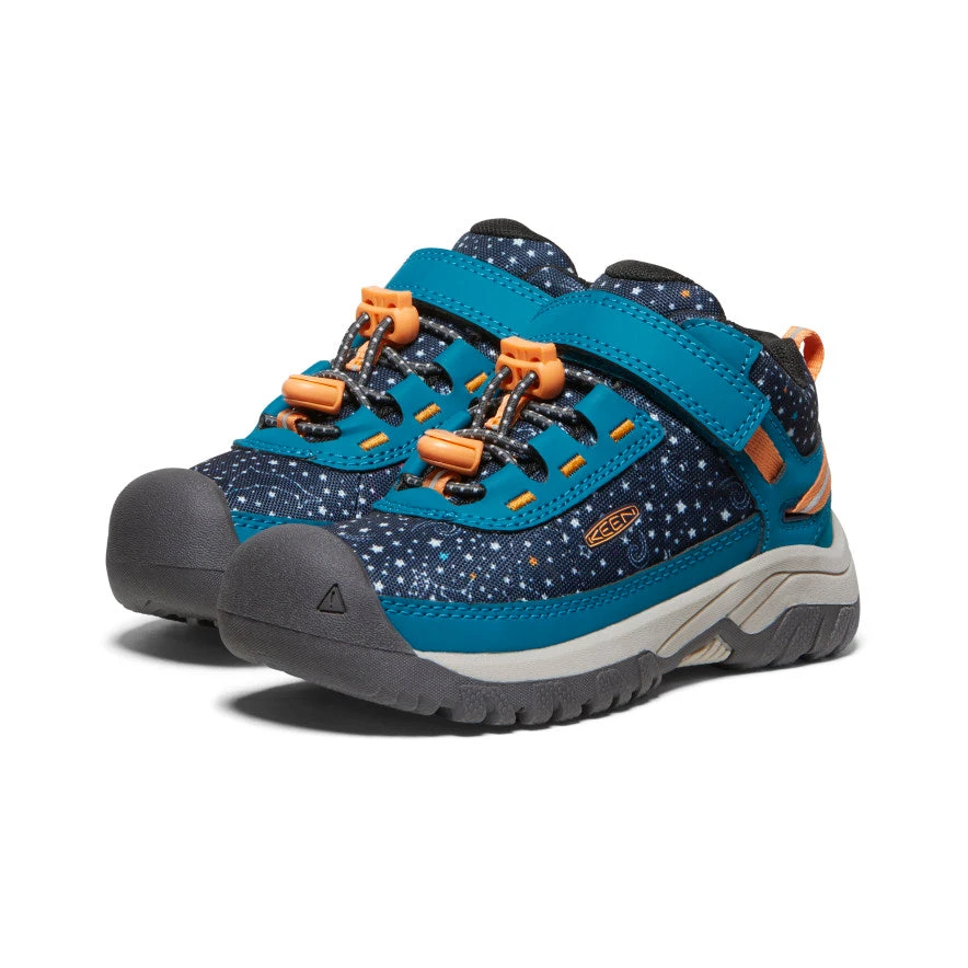 Keen Little Kids' Targhee Sport Vent Shoe | Deep Lagoon/Tangerine 4 Keen Little Kids' Targhee Sport Vent Shoe | Deep Lagoon/Tangerine - Image 2