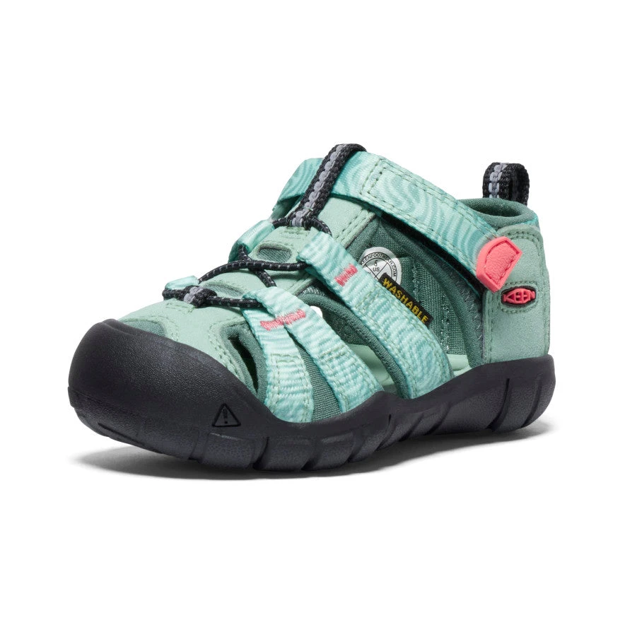 Keen Toddlers' Seacamp II CNX | Granite Green/Cayenne 5 Keen Toddlers' Seacamp II CNX | Granite Green/Cayenne - Image 3