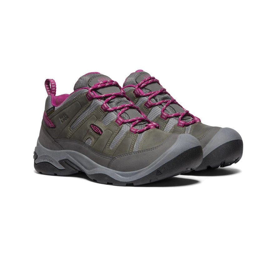 Keen Women's Circadia Waterproof Shoe | Steel Grey/Boysenberry 4 Keen Women's Circadia Waterproof Shoe | Steel Grey/Boysenberry - Image 2