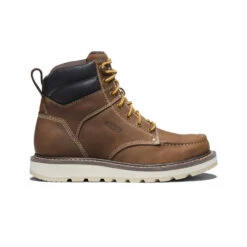 Keen Men's Cincinnati 6" Boot (Soft Toe) | Belgian/Sandshell