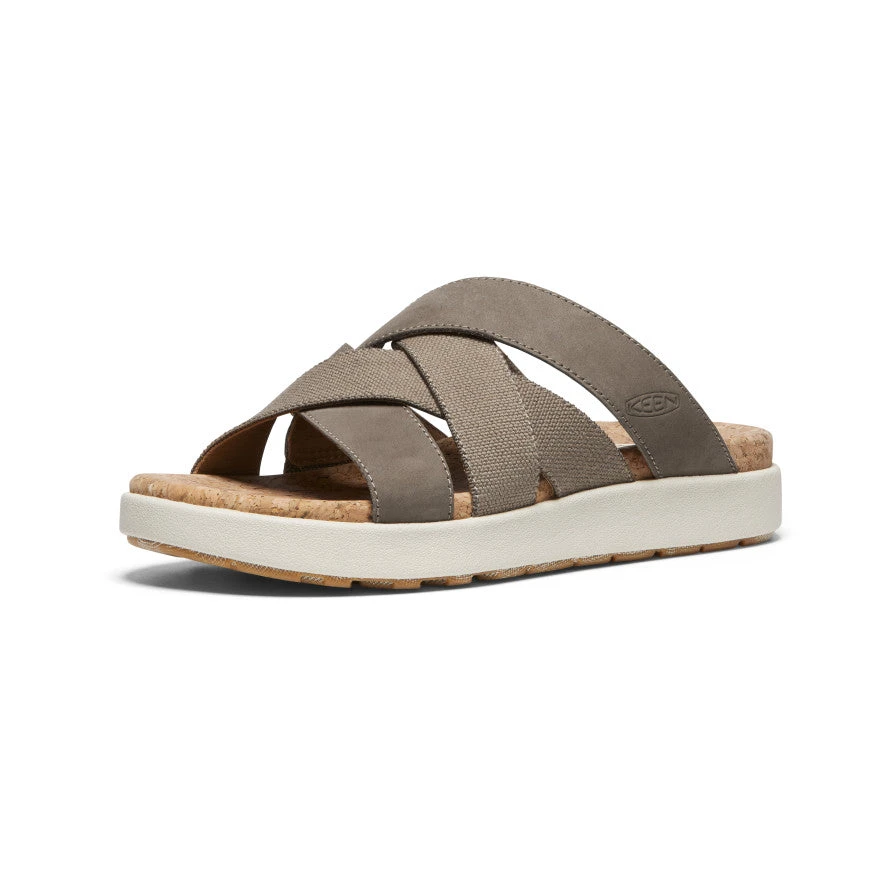 Keen Women's Elle Mixed Slide | Brindle/Birch 5 Keen Women's Elle Mixed Slide | Brindle/Birch - Image 3