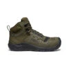 Keen Men's Reno Mid KBF Waterproof (Carbon-Fiber Toe) | Dark Olive/Black -Keen ebb55f16ccc0c7d6a02677352bc18259b4792f35