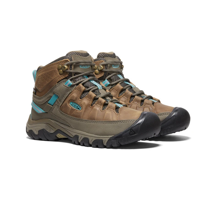 Keen Women's Targhee III Waterproof Mid | Toasted Coconut/Porcelain 4 Keen Women's Targhee III Waterproof Mid | Toasted Coconut/Porcelain - Image 2