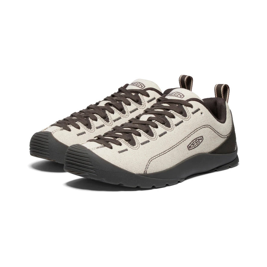 Keen Women's Jasper Canvas Sneaker | Natural/Black Olive 4 Keen Women's Jasper Canvas Sneaker | Natural/Black Olive - Image 2