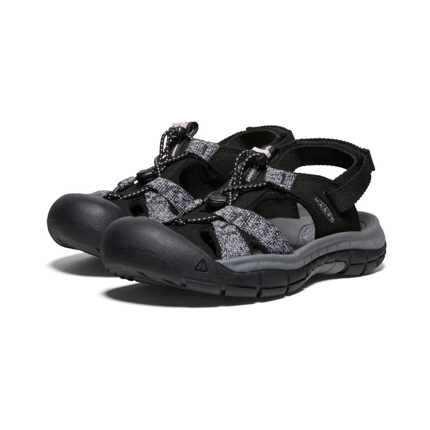 Keen Women's Ravine H2 Sandal | Black/Dawn Pink 4 Keen Women's Ravine H2 Sandal | Black/Dawn Pink - Image 2