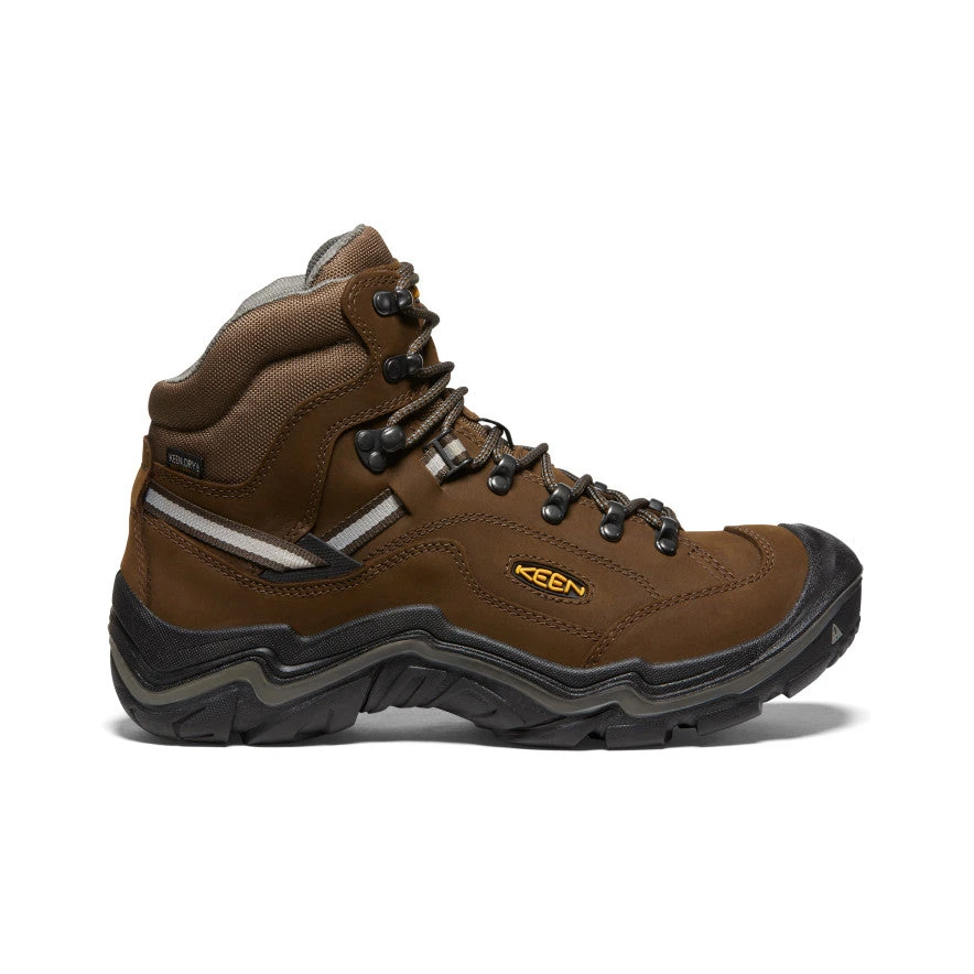 Keen Men's Durand II Waterproof Boot Wide | Cascade Brown/Gargoyle 3 Keen Men's Durand II Waterproof Boot Wide | Cascade Brown/Gargoyle