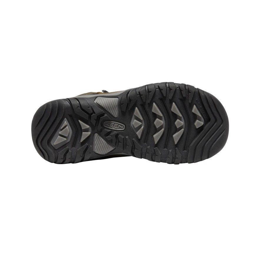 Keen Big Kids' Ridge Flex Waterproof Boot | Dark Olive/Dusky Citron 6 Keen Big Kids' Ridge Flex Waterproof Boot | Dark Olive/Dusky Citron - Image 4