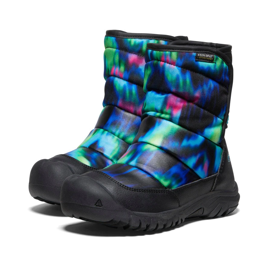 Keen Big Kids' Puffrider Waterproof Winter Boot | Northern Lights/Black 4 Keen Big Kids' Puffrider Waterproof Winter Boot | Northern Lights/Black - Image 2