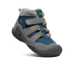 Keen Little Kids' Knotch Chukka | Steel Grey/Blue Wing Teal -Keen feda63bb77733373ef13c9fe4b4e003baaca7c9e